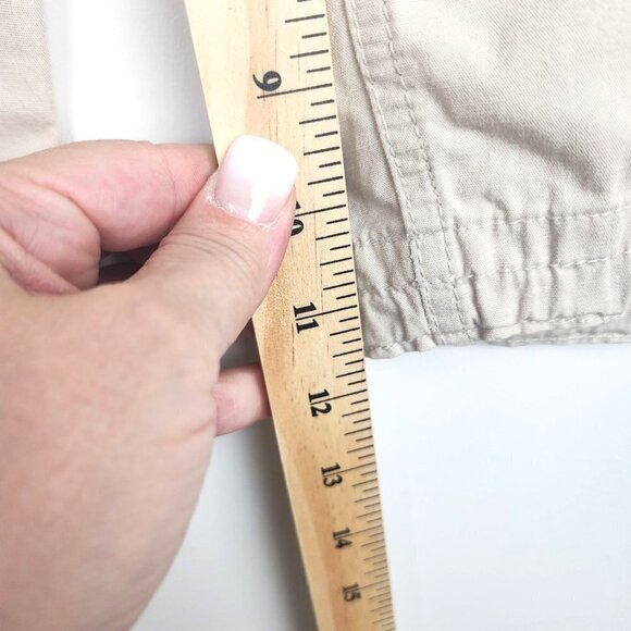 Suko Cargo Shorts Cream Off-White Beige Safari Men's Size 34 - Picture 6 of 10